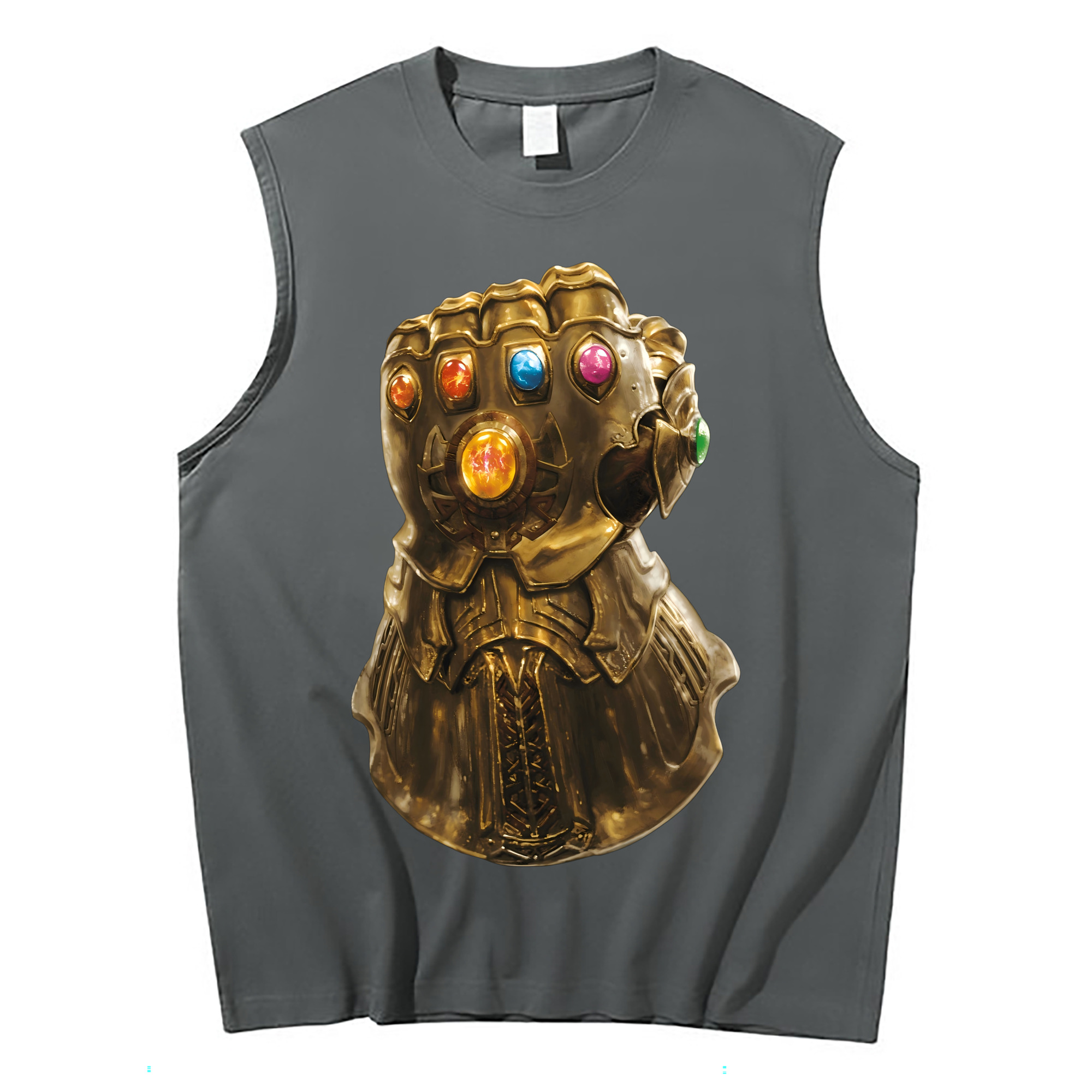 （画像用） アベンジャーズ The Avengers コットン100％タンクトップ（フロントプリント）